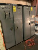 (2) Craftsman Cabinets w/ Zerospan Heat-Soft Regulators, Circuit Boards, Safe Scan, Punch Press Tool