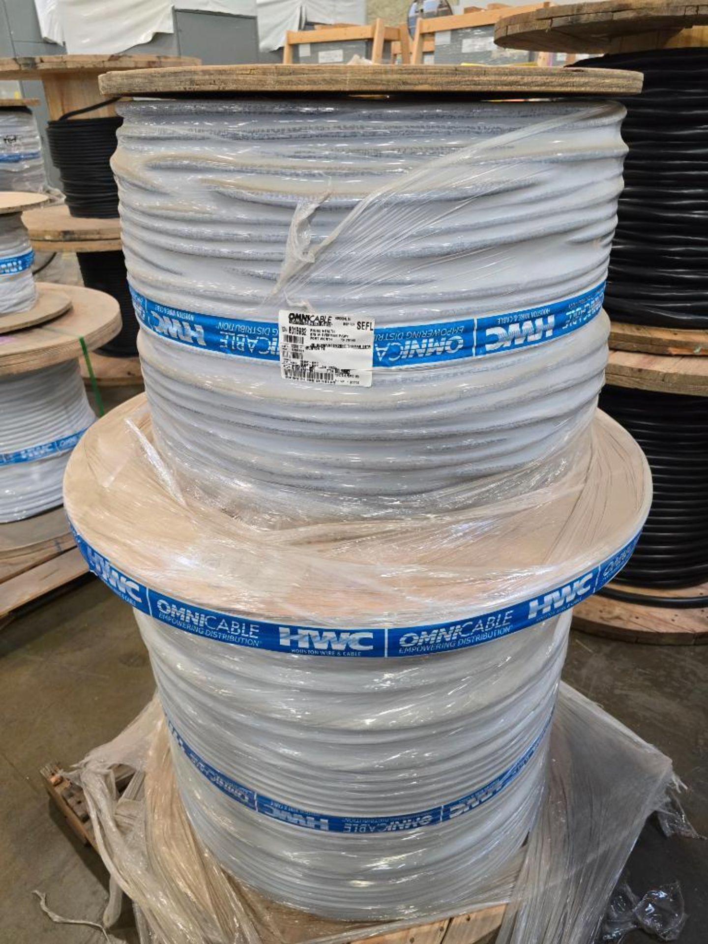 Df Spools { Choice of lots: 342 } (2) Full Spools of Belden 12 AWG-4Cord TC-ER ...
