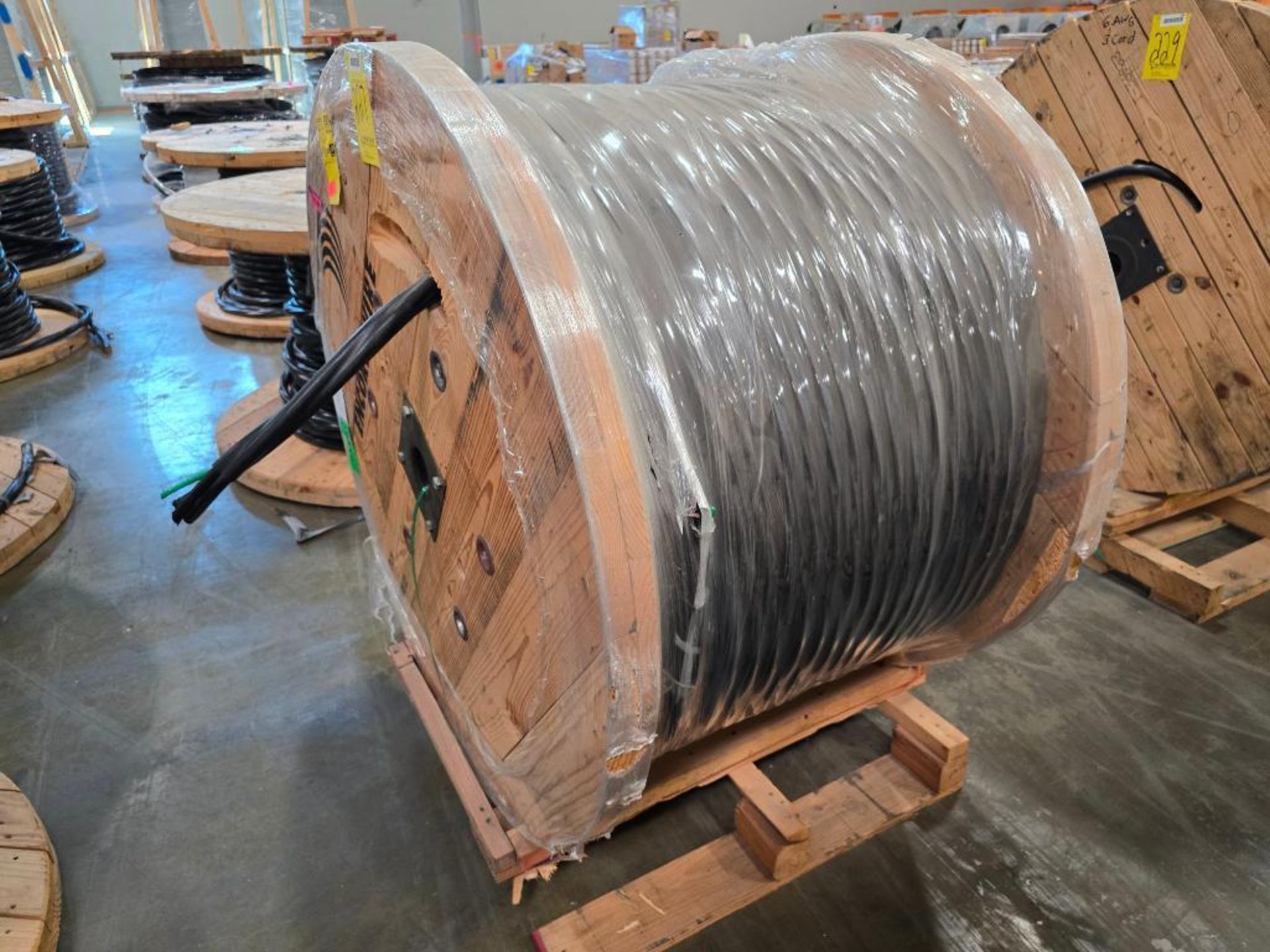 { Choice of lots: 227 } Full Spool of Encore 4/0-3 #4 G/G THHN/THWN TC ...