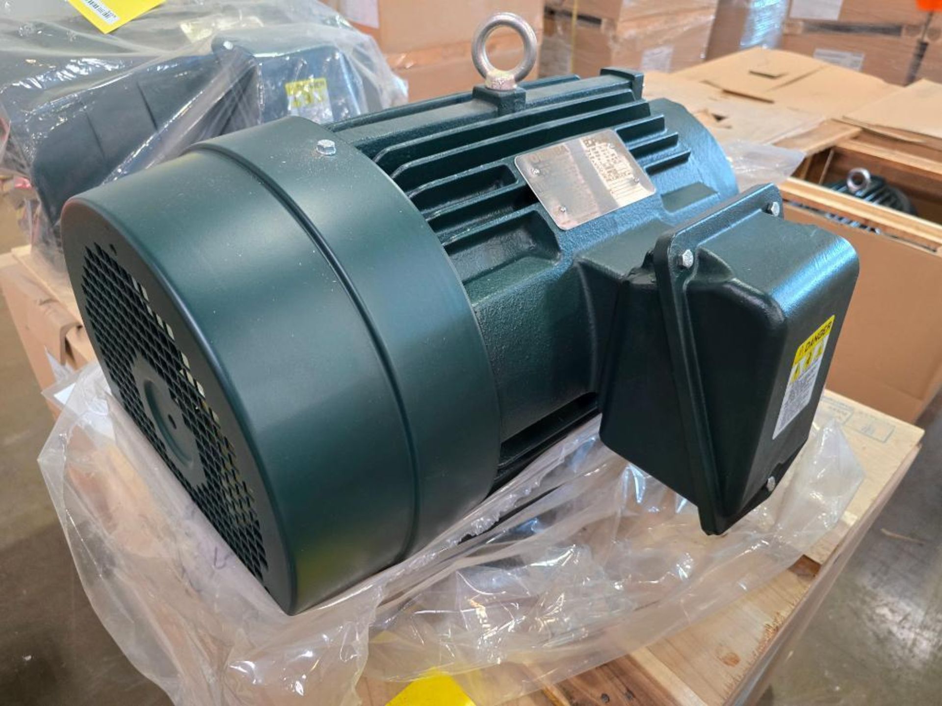(4x) Toshiba 20-HP Polyphase AC Induction Motors, 15Kw, 230/460V, 50 ...