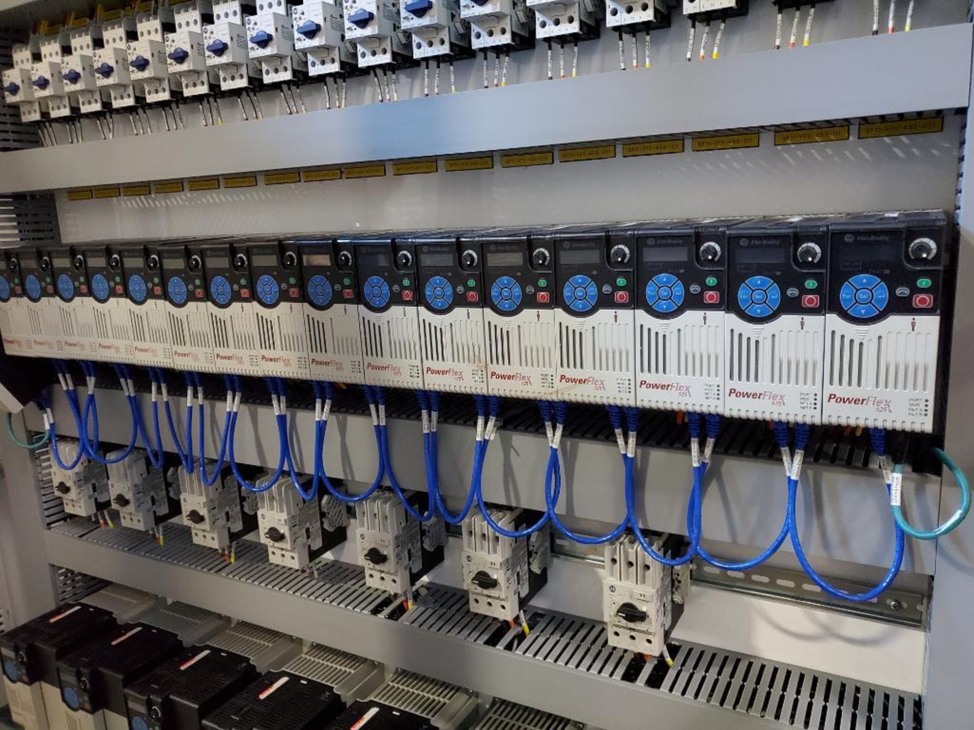 { Choice of lots: 174, 175 } ICC Enclosed VFD Panel, 480V, 60Hz, 3Ph ...