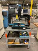 Micro-Vu Video Measuring System, Quadra-Chek 200 DRO, w/ Table & Accessories