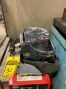 (2) Welding Curtains, (3) Welding Helmets