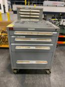 Lyon 4-Drawer Tool Cabinet, Locked
