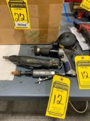 Assorted Pneumatic Tools, Drill, Saw, & 1/4" Die Grinder, Tool Balancer