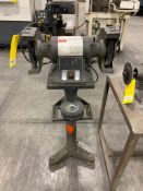 Dayton 6" Pedestal Buffer, Model 4TJ99A, 1/2-HP, 3450 RPM, 120/240 V