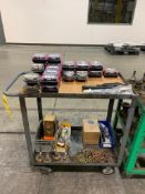 Assorted Size Hainbuch Clamping Heads, Assorted Spanner Wrenches, Other Items & Cart