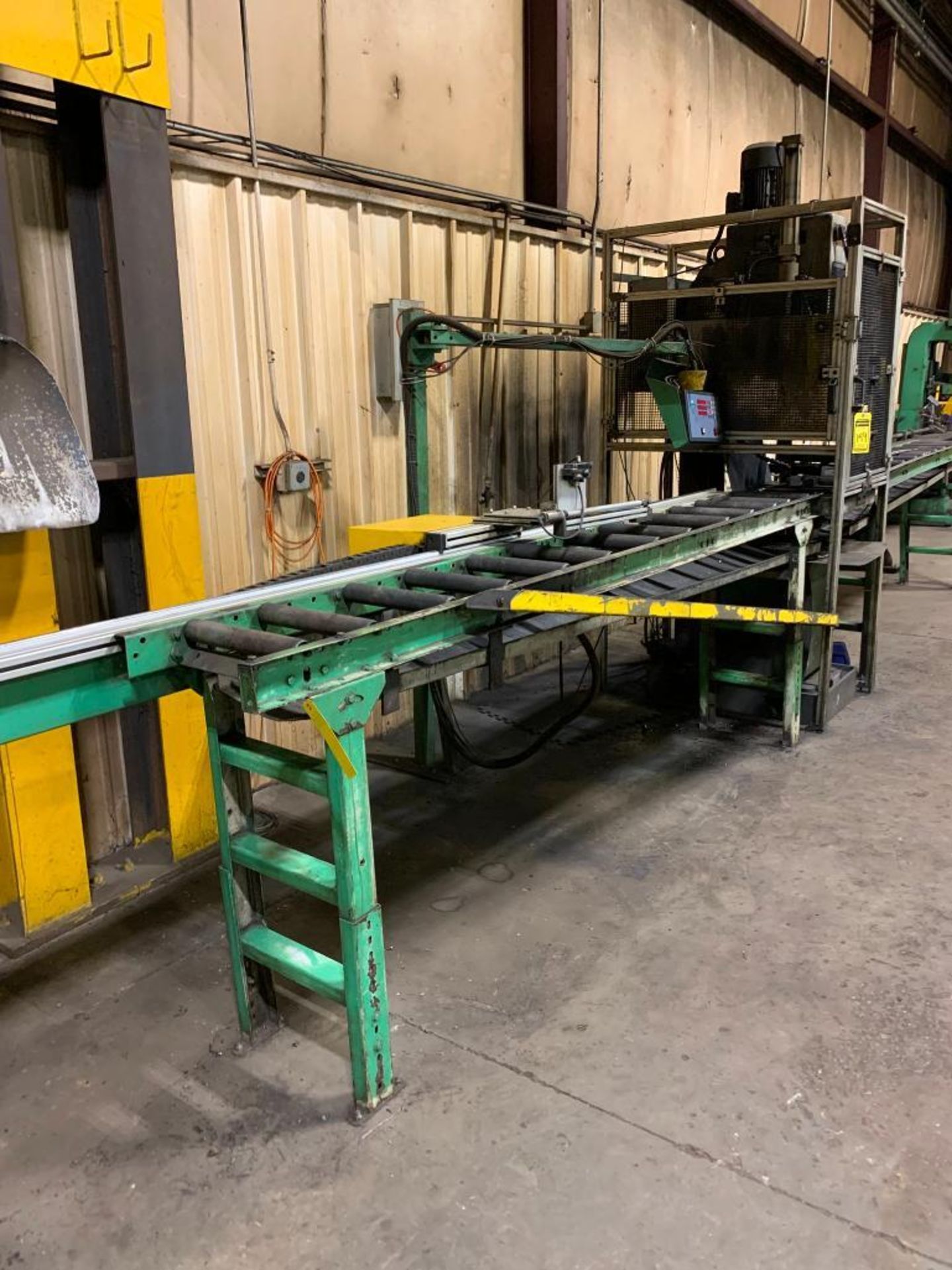 Ibarmia B-50 Drill Press, Kentucky Gauge Automated Pusher, Infeed ...