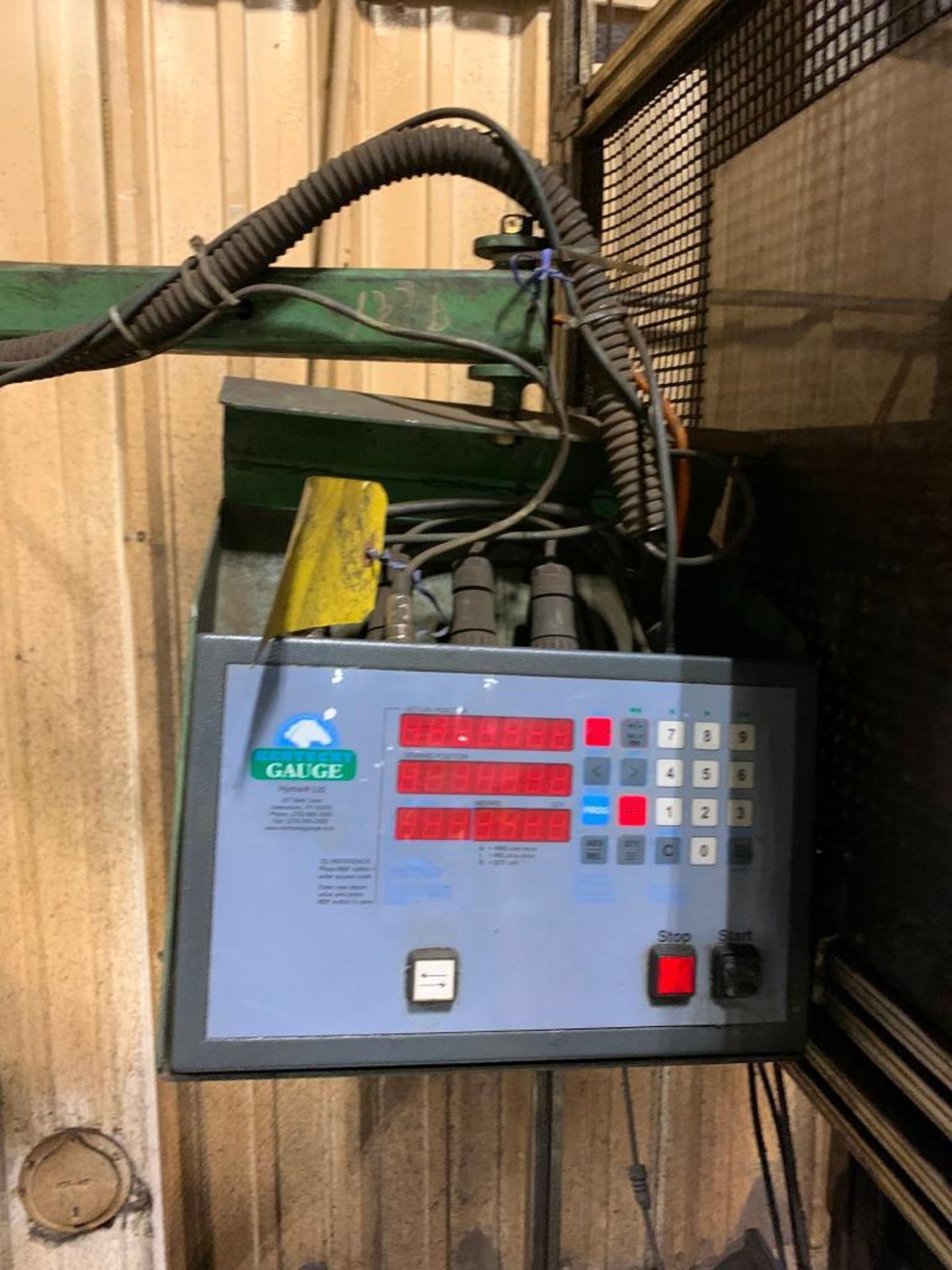 Ibarmia B-50 Drill Press, Kentucky Gauge Automated Pusher, Infeed ...