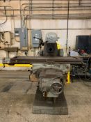 Cincinnati Horizontal Milling Machine, Model No. 2, S/N 2A2P1K-240, 52-1/2" x 12" T-Slot Table