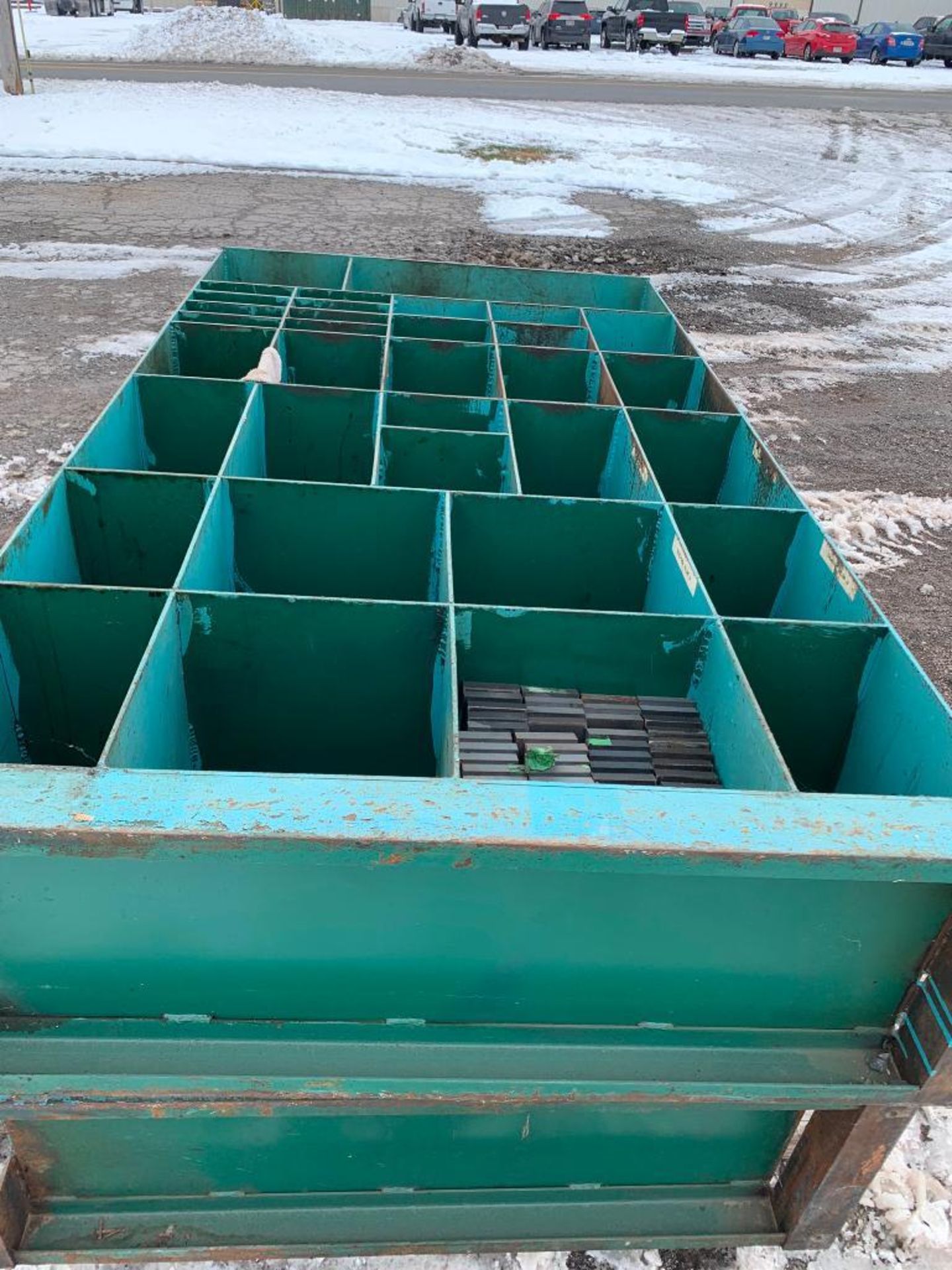 { Group of lots: 204, 205, 206, 208, 209, 210 } (2) Steel Storage Racks