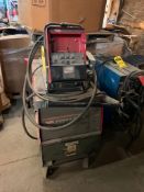 Lincoln Electric Power Wave 455M Welding Power Source, Lincoln Electric 10M Wire Feeder, Missing Int