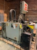 Marvel 2125A-PC60 Vertical Band Saw w/ 24" Shuttle, S/N E2125-20273PC, PCII Touch Screen Programmabl