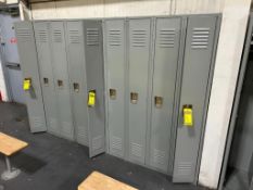 (3) 3-Door Lockers & (1) 2-Door Locker ($10 Loading fee will be added to buyer's invoice)