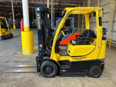 2015 Hyster 5,000-LB. Capacity Forklift, Model S50FT, S/N G187V03627N, LPG Cushion Tires, 3-Stage Ma