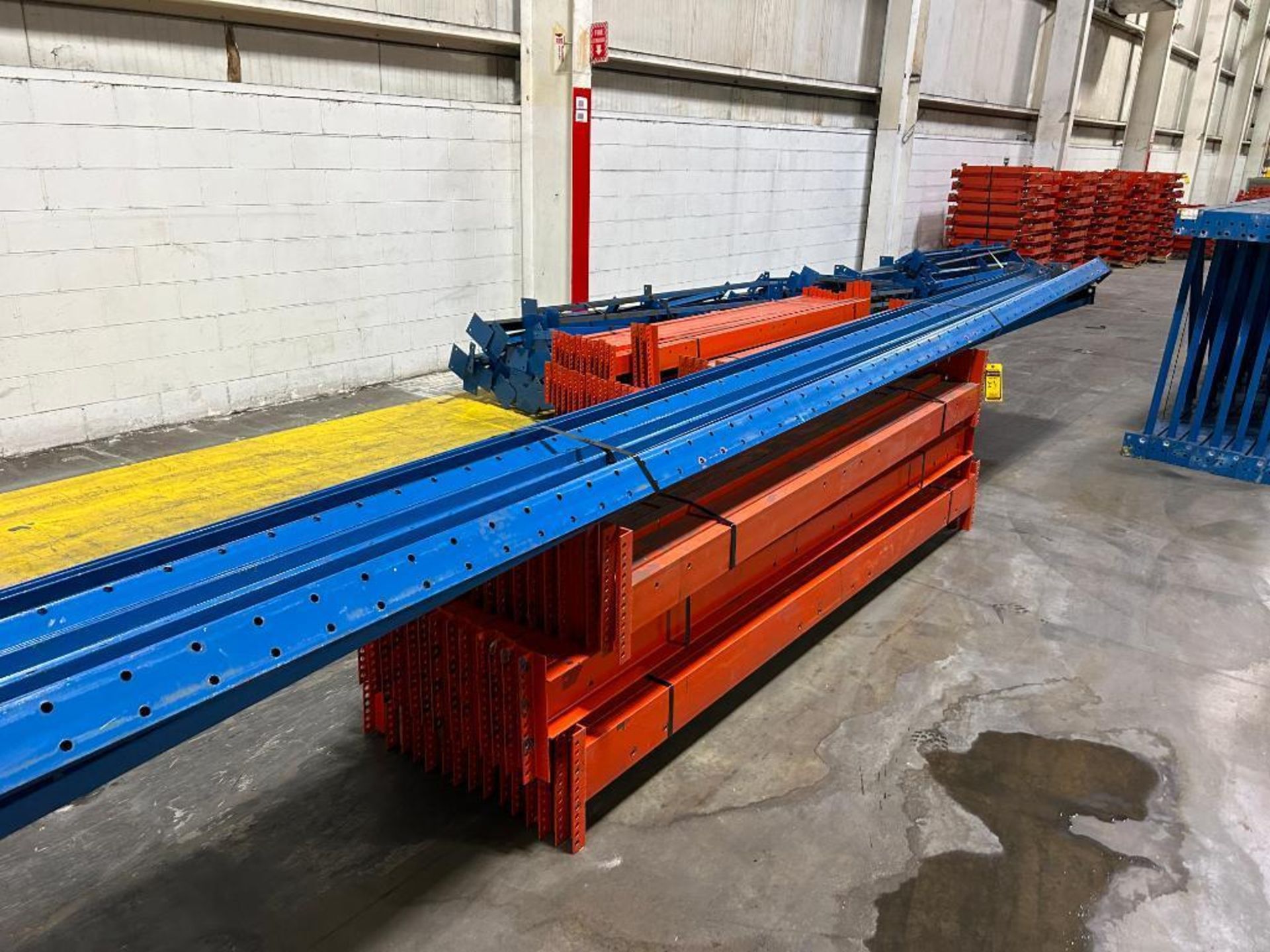 Plinth Style Racking (264x) Positions of Push Back Style Pallet Racking: (2) Complete ...