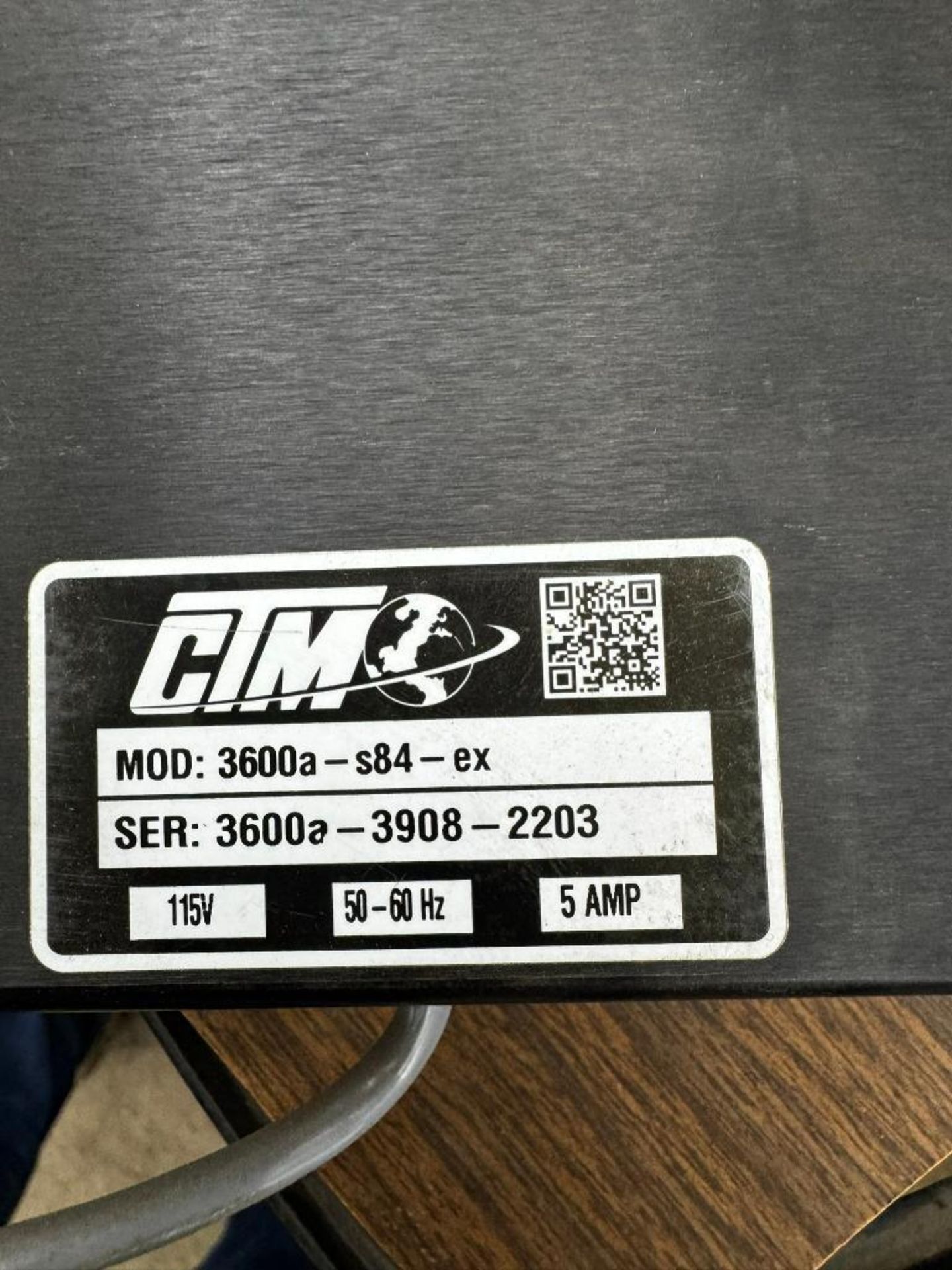 (3x) CTM Labels System Control Boxes 115V, 5 Amp