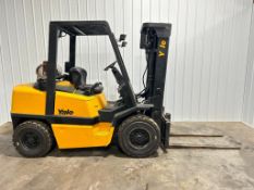 Yale 8,000-LB. Capacity Forklift, Model GLP080LJNGBE089.4, S/N C813D02605X, LPG Fuel, Pneumatic Tire