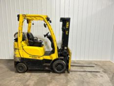 Hyster 5,000-LB. Capacity Forklift, Model S50FT, S/N F187V21190K, LPG Fuel, Cushion Tires, 3-Stage M