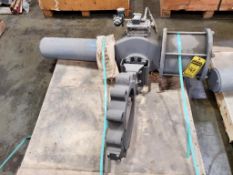 12" Butterfly Valve w/ Scotch Yoke Pneumatic Actuator, Type SR, F16 Mount, Drive/Key = 1.969x.551, 1