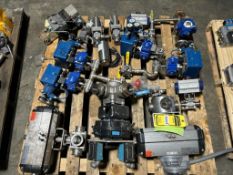 Pallet of Actuators, Pure Flow Valve, Leslie 0303170504-120 Valve, El-O-Matic ES0040.U1A0AA.1AKO Val