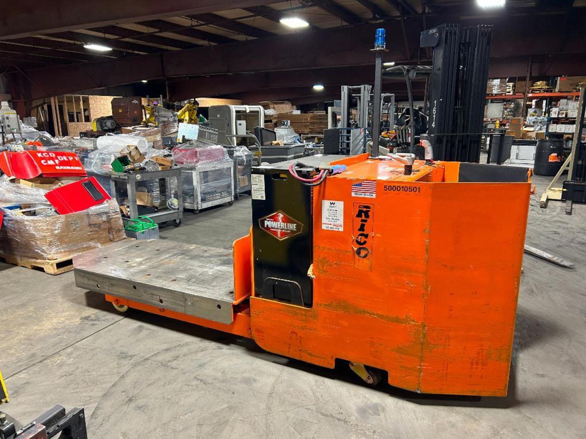 Bp Rico Model R14618 { Choice of lots: 217 } Rico Platform Stand-Up Electric Lift Truck ...