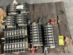 Pallet of SMC VFS4200-5FZ Solenoid Valves With Bases