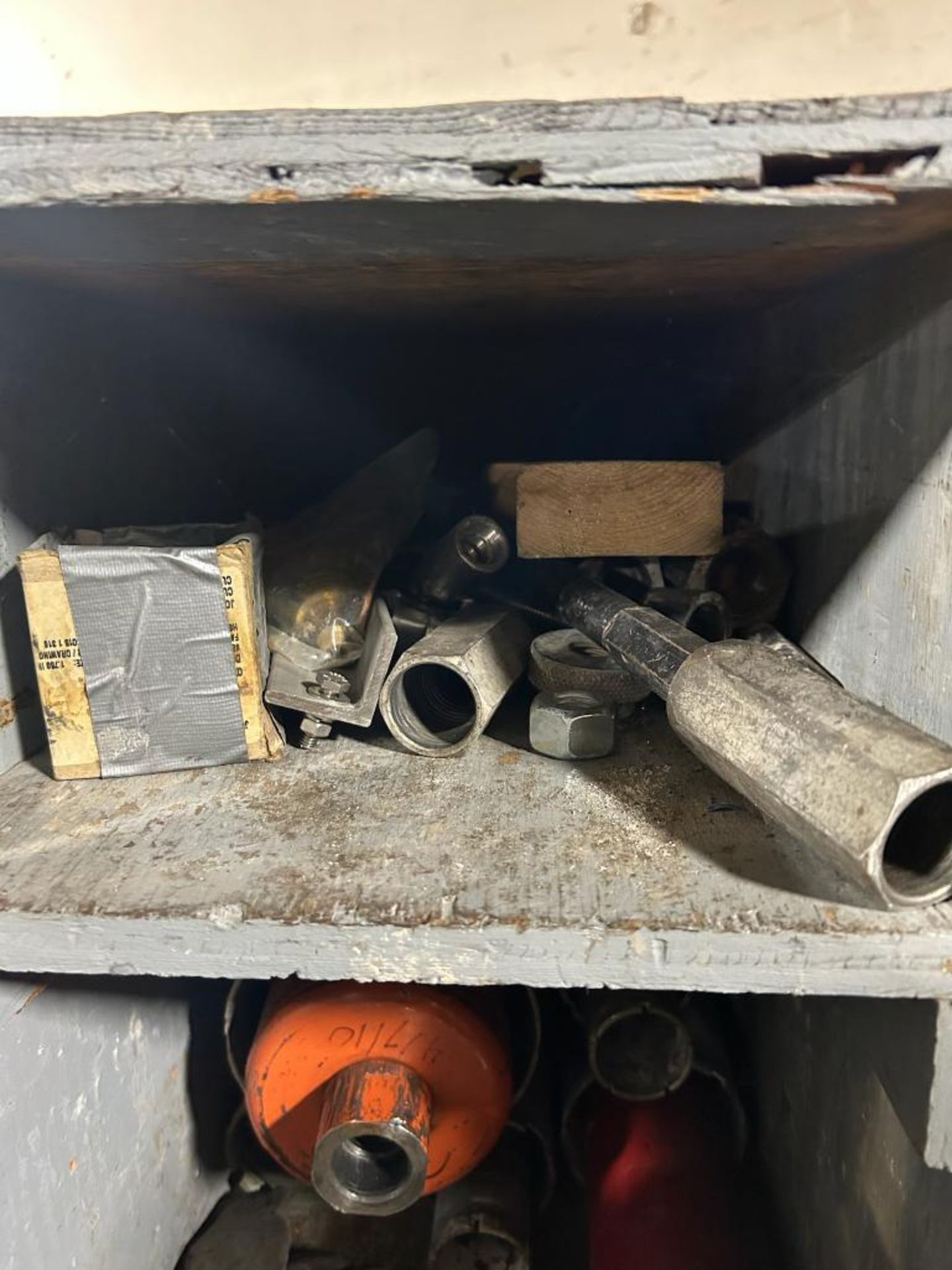 Cabinet w/ Milwaukee Dymo-Rig Diamond Coring Stand 4130 w/ Milwaukee ...