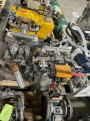 Pallet of Pump Assemblies w/ Sandpiper Diaphragm Pumps & Flowserve Valves