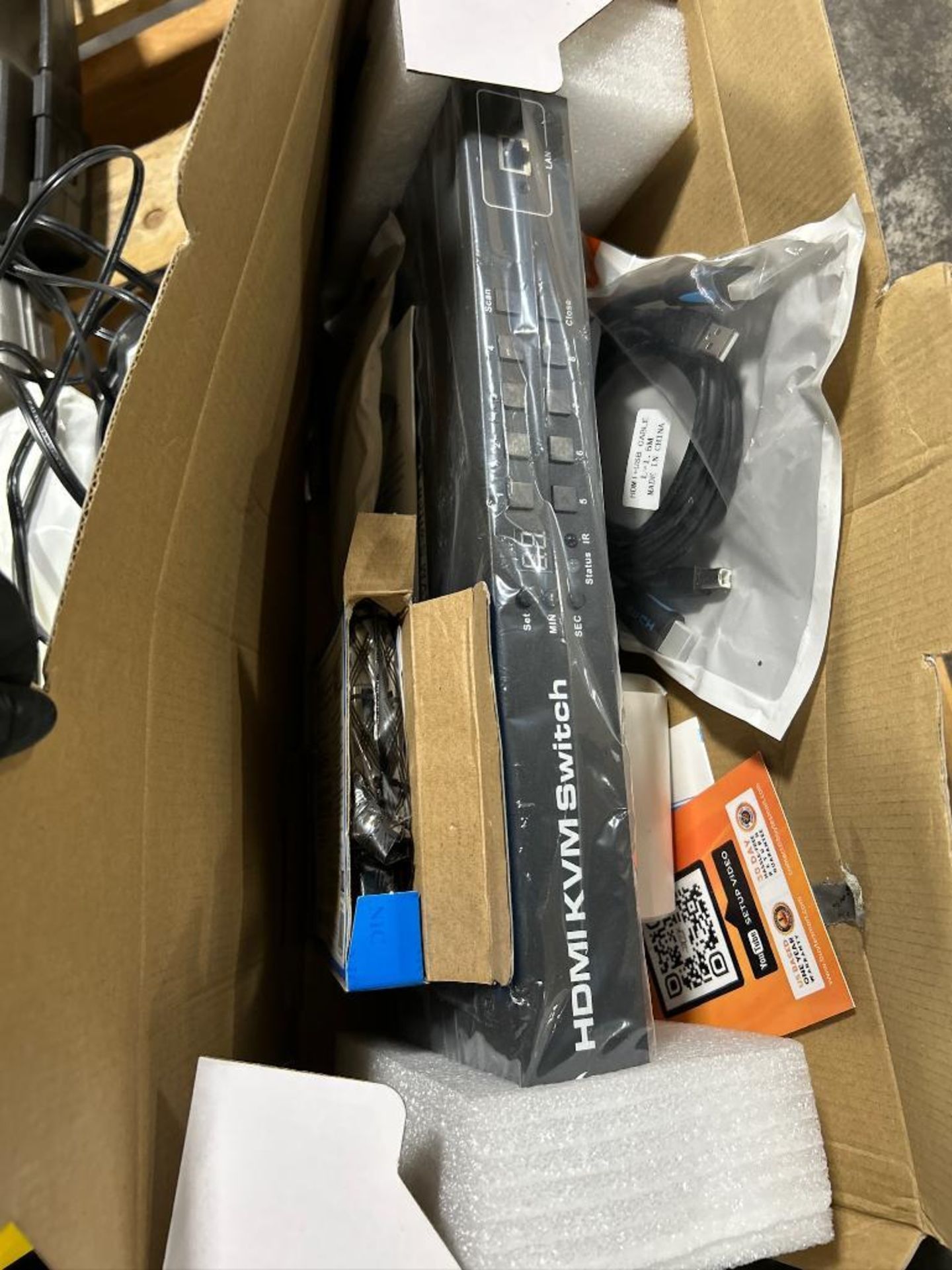 Pallet of Misc. Electronics, Allen-Bradley Controlnet Coax Tool Kit ...