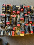 (F) Pallet of Mitsubishi Racks