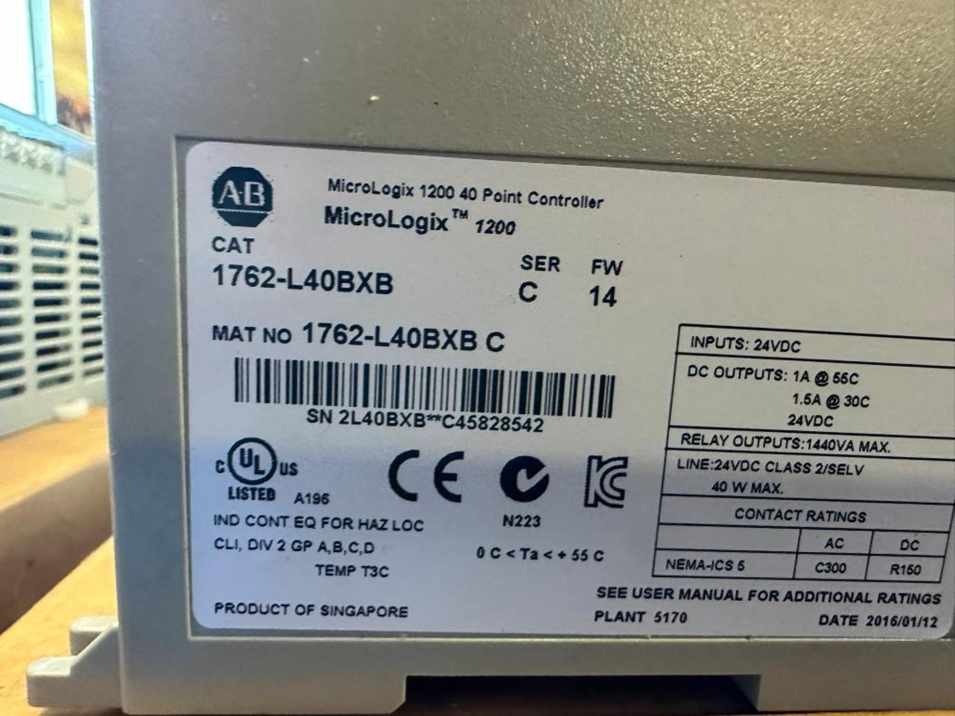 (FJ) Pallet of Allen-Bradley 1771 Slot Racks, Data Highway Interface ...