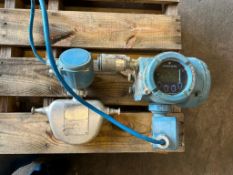 (JPS) Micro Motion CMFS010 Mass Flow Sensor, w/ Transmitter 5700R