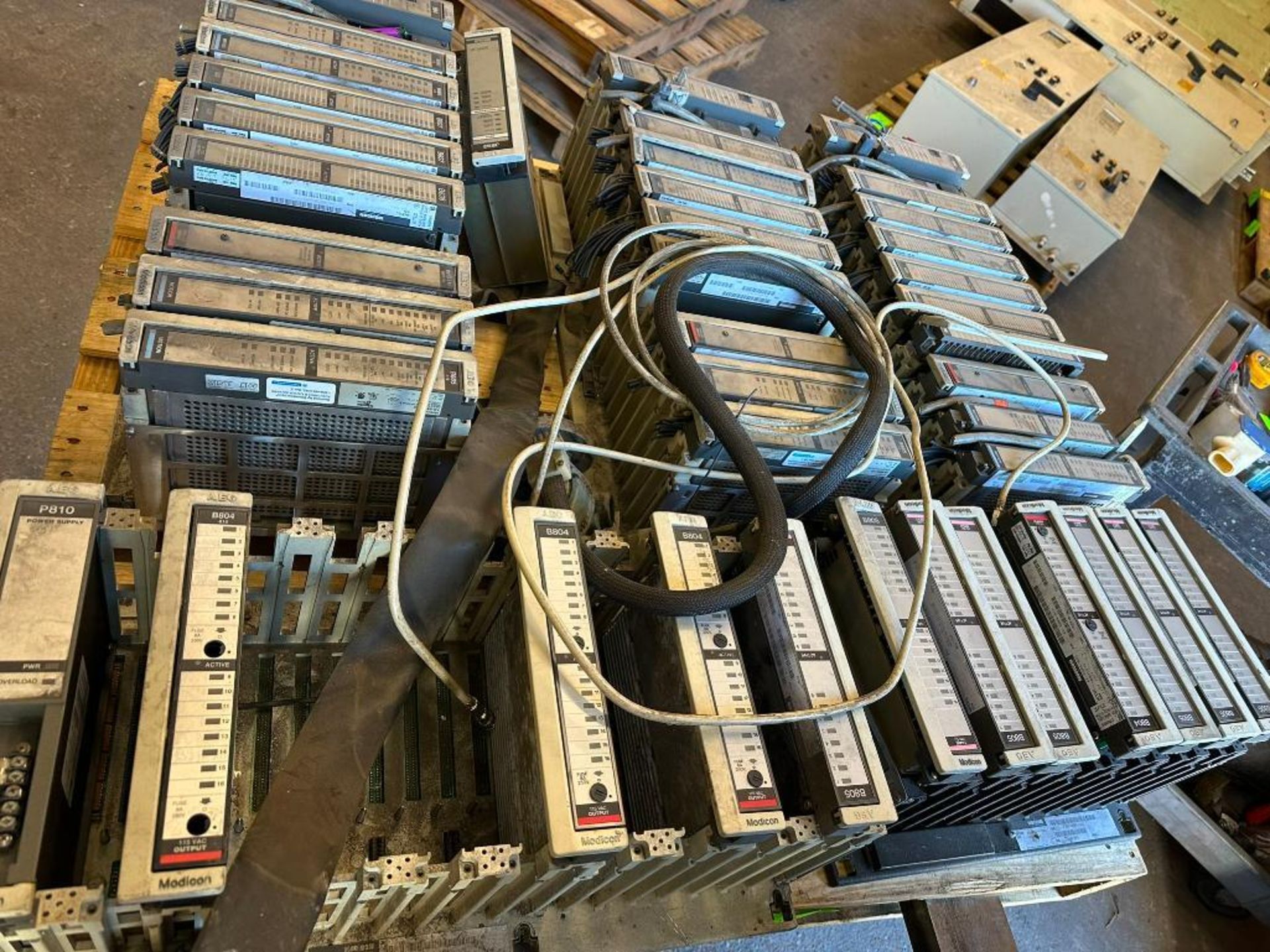 Modicon Racks (DB) Pallet of Modicon AEG Racks, 785L