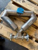 (F) Micro Motion CMF100 Mass Flow Sensor, Model CMF100M328NU