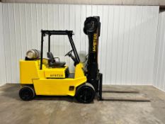 Hyster 12,000-Lb. Capacity Forklift, Model S120XL2S, S/N D00410523S, LPG Fuel, Cushion Tires, 3-Stag