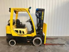 2017 Hyster 6,000-LB. Capacity Forklift, Model S60FT, S/N H187V09208R, LPG Fuel, Non Marking Cushion