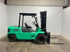 MItsubishi 10,000-LB. Capacity Forklift, Model FD50, S/N AF28-50056, Diesel Fuel, Dual Drive Pneumat