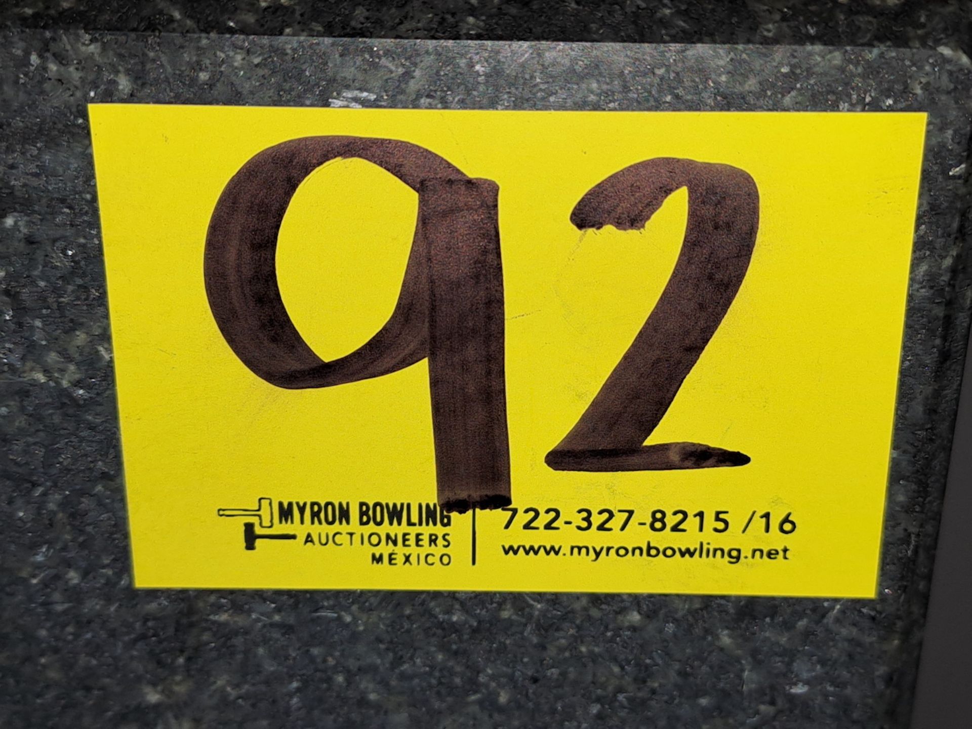 Mitutoyo GRAPLATE Granite Table, Grade 1, Series 2403001 IN 2 ...