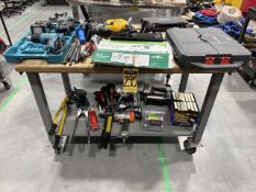 Lot of tools, contains a MAKITA heat gun; a MAKITA 1/2" impact gun and one screwdriver