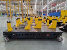 AGV robot for utility loading with UNITRONICS control panel with TEKNIC electric servomotor, Model