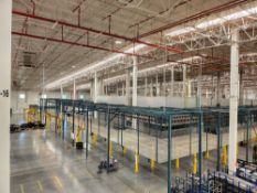 Chain overhead conveyor for the movement of material on lines 1,2,3,4. with the following measureme