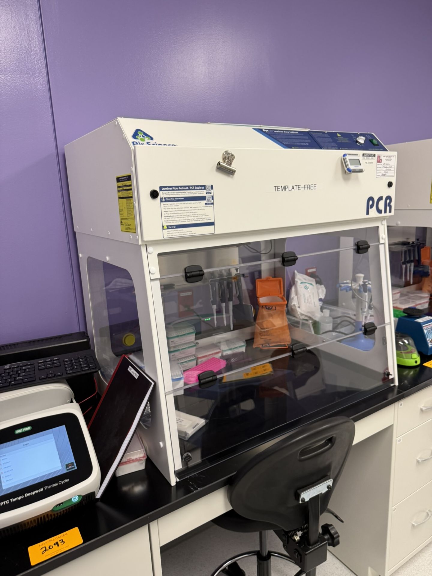 [Ref: 2092] 2023 Air Science Model PCR-36-HEAD-A Laminar Flow Cabinet ...