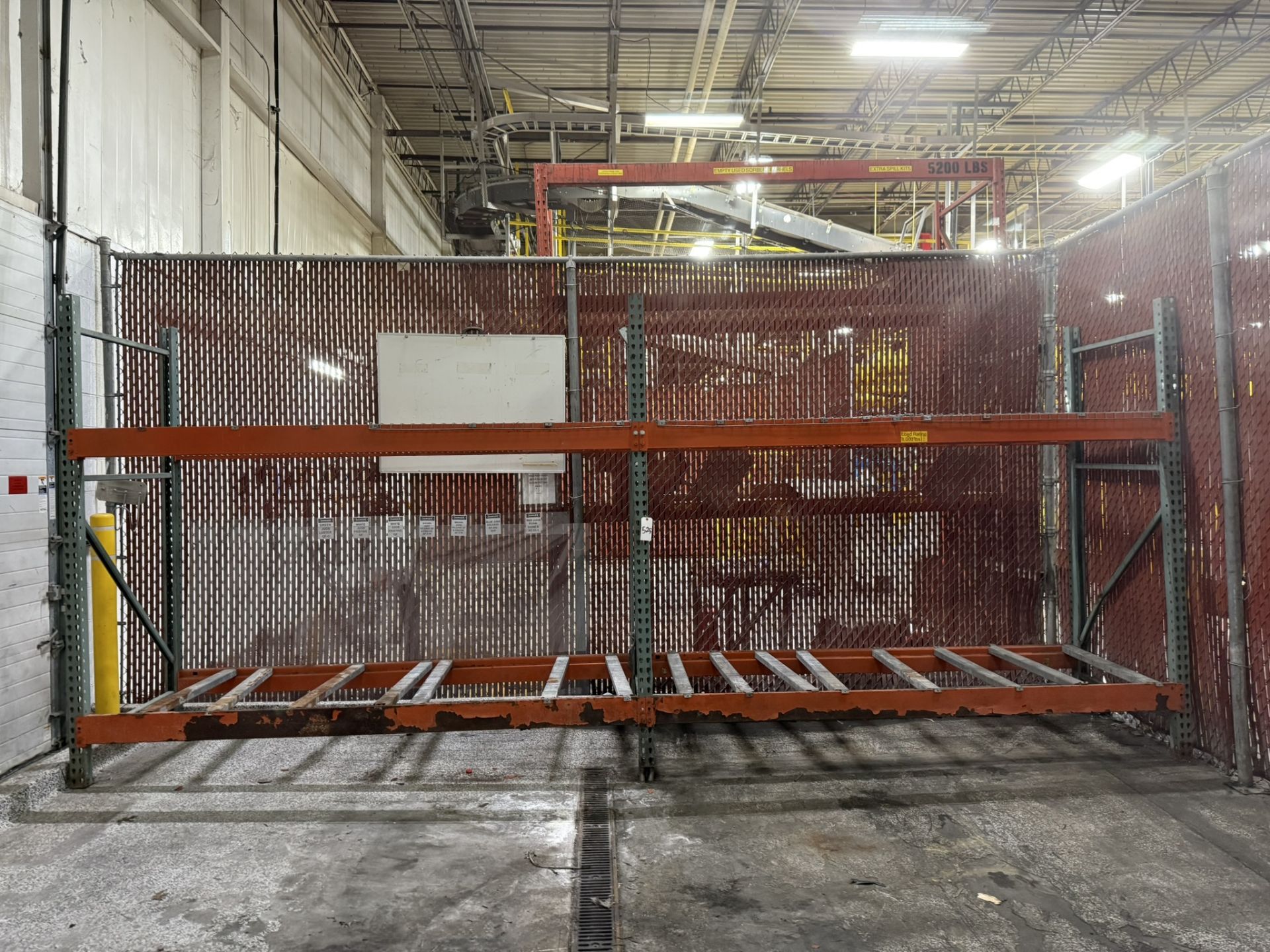 Pallet Racking- 2 Sections, Each Section Approx 9'6