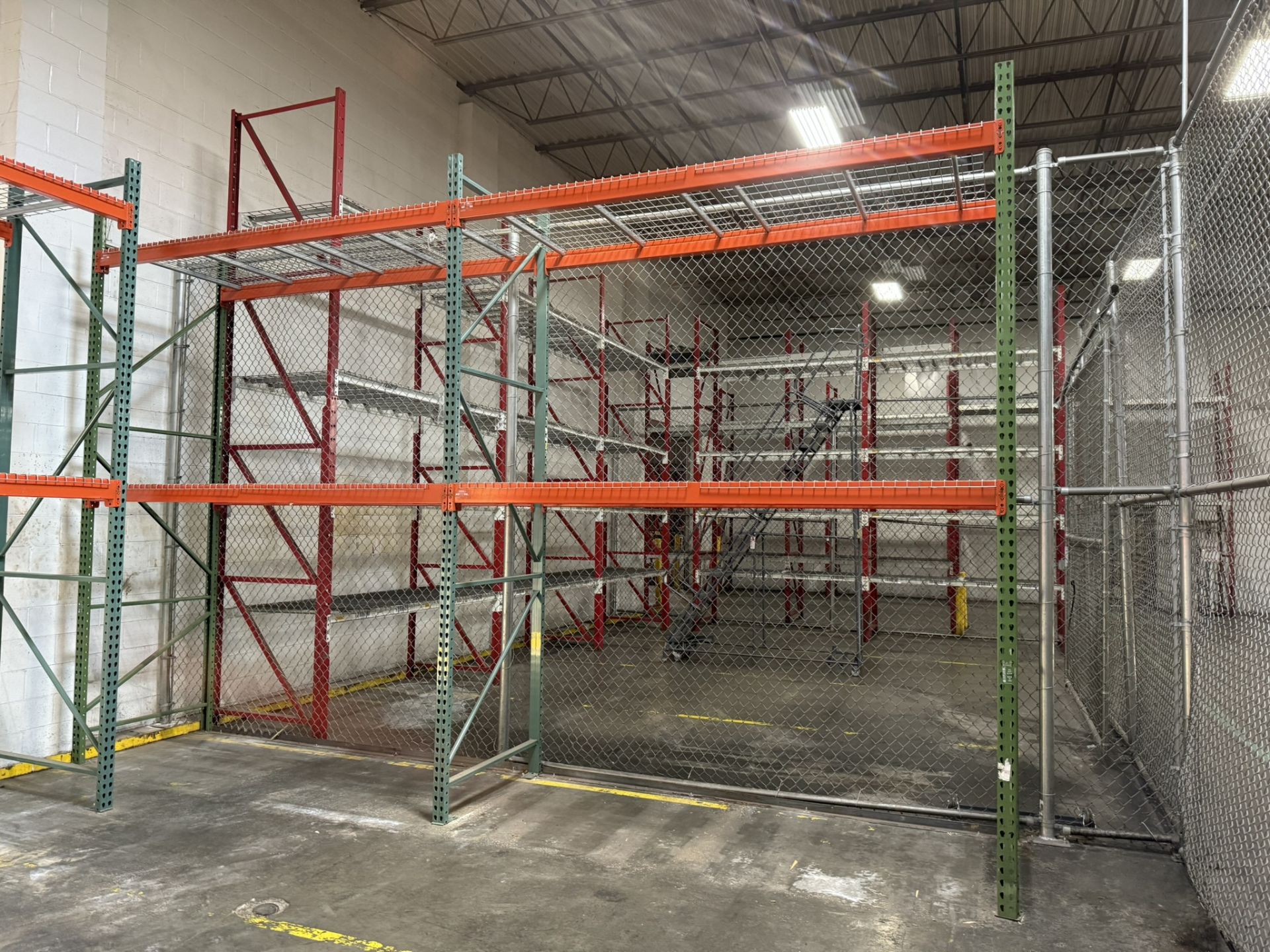 Pallet Racking- 6 Sections, Each Section Approx 9'6