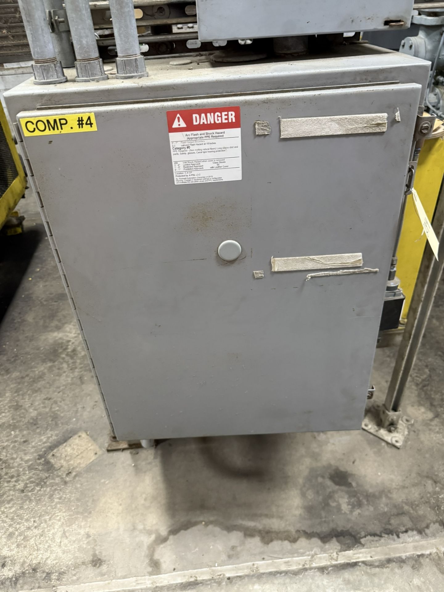 Vilter Model 448 8 Cylinder Ammonia Compressor, 100 HP, 480 V, S#14320 ...