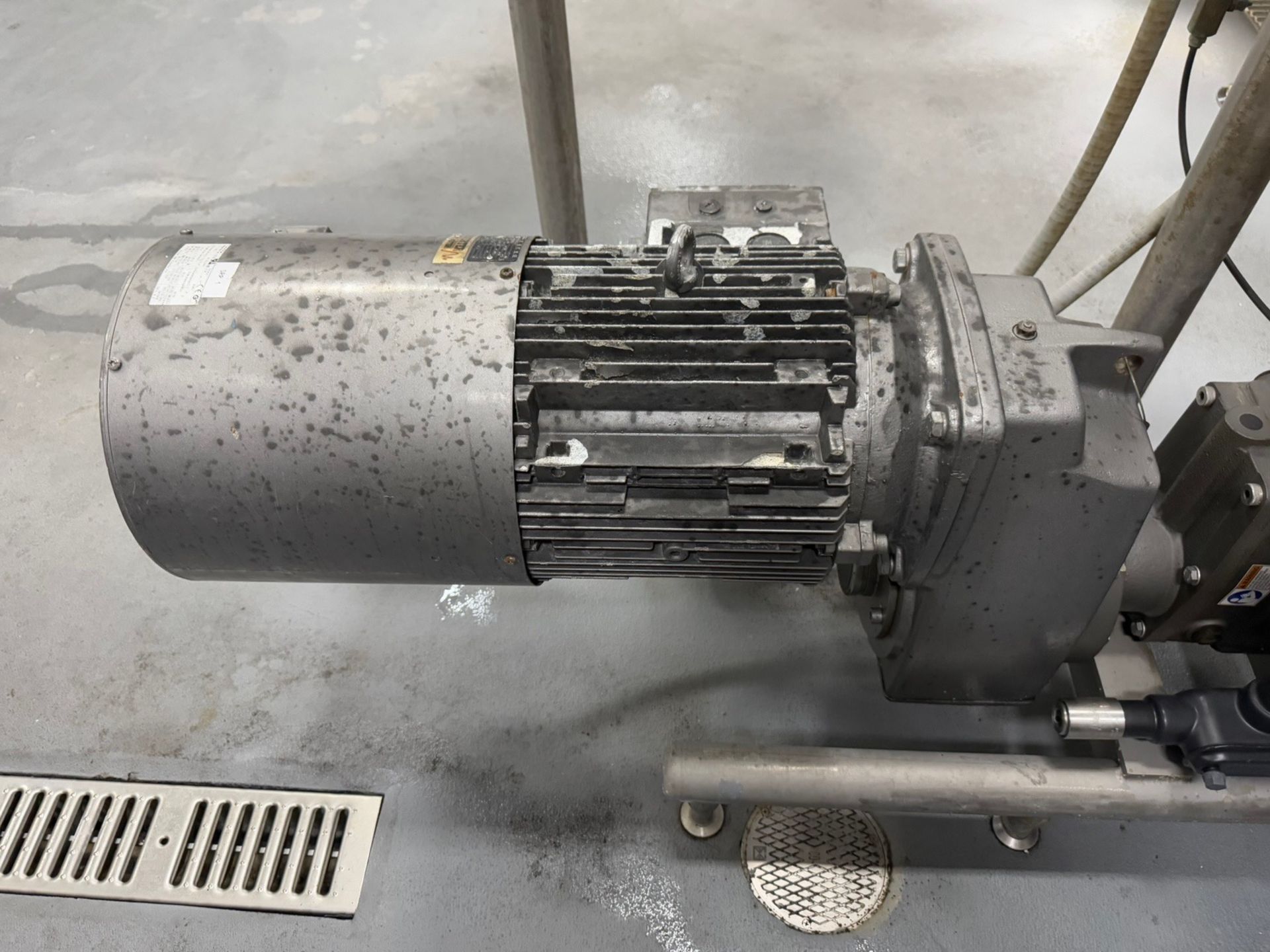 SPX/Waukesha Model 130 U1 Positive Displacement Pump, 20 HP, 1765 RPM ...