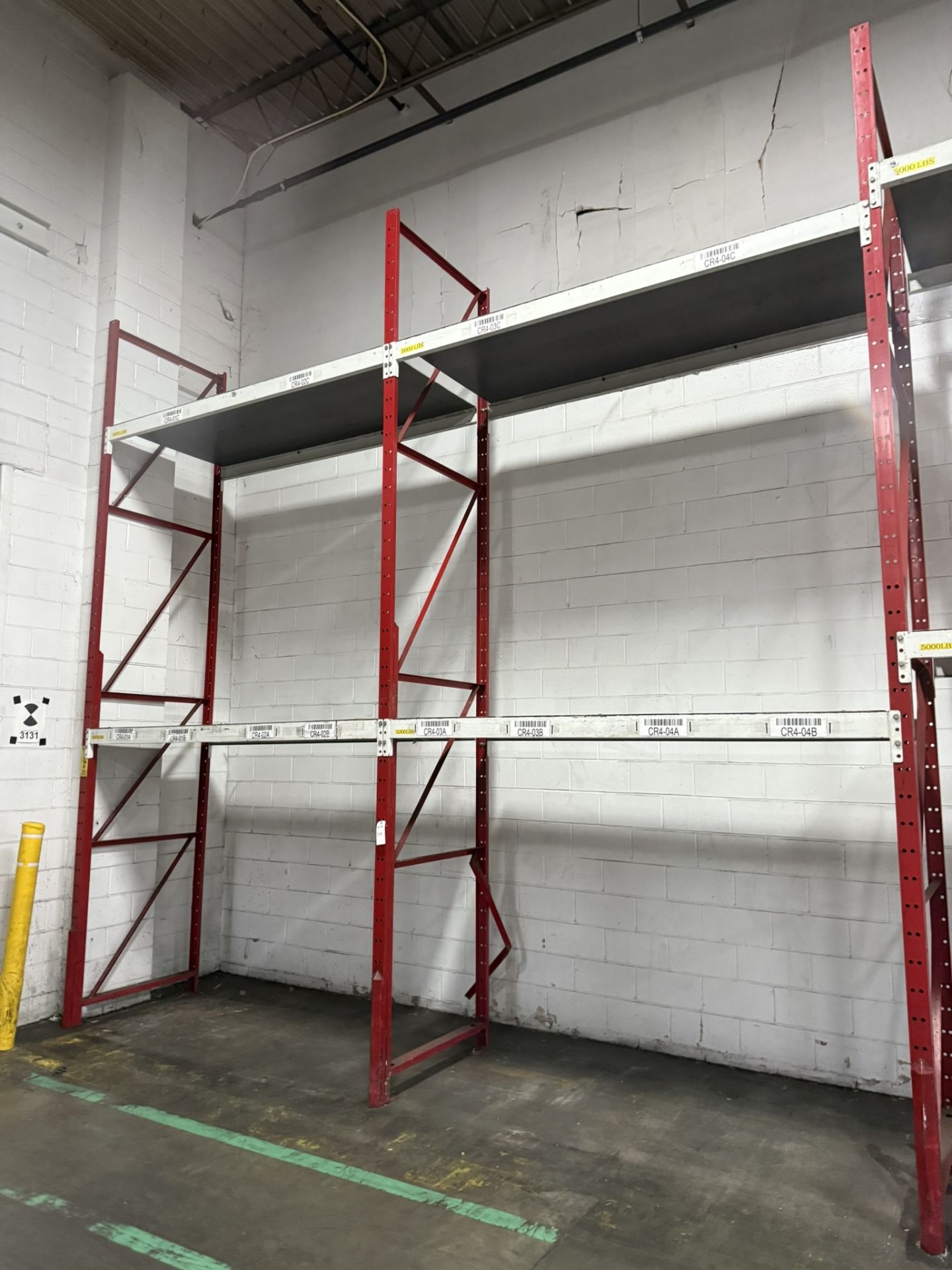 Pallet Racking- 3 Sections, Each Section Approx 8'6