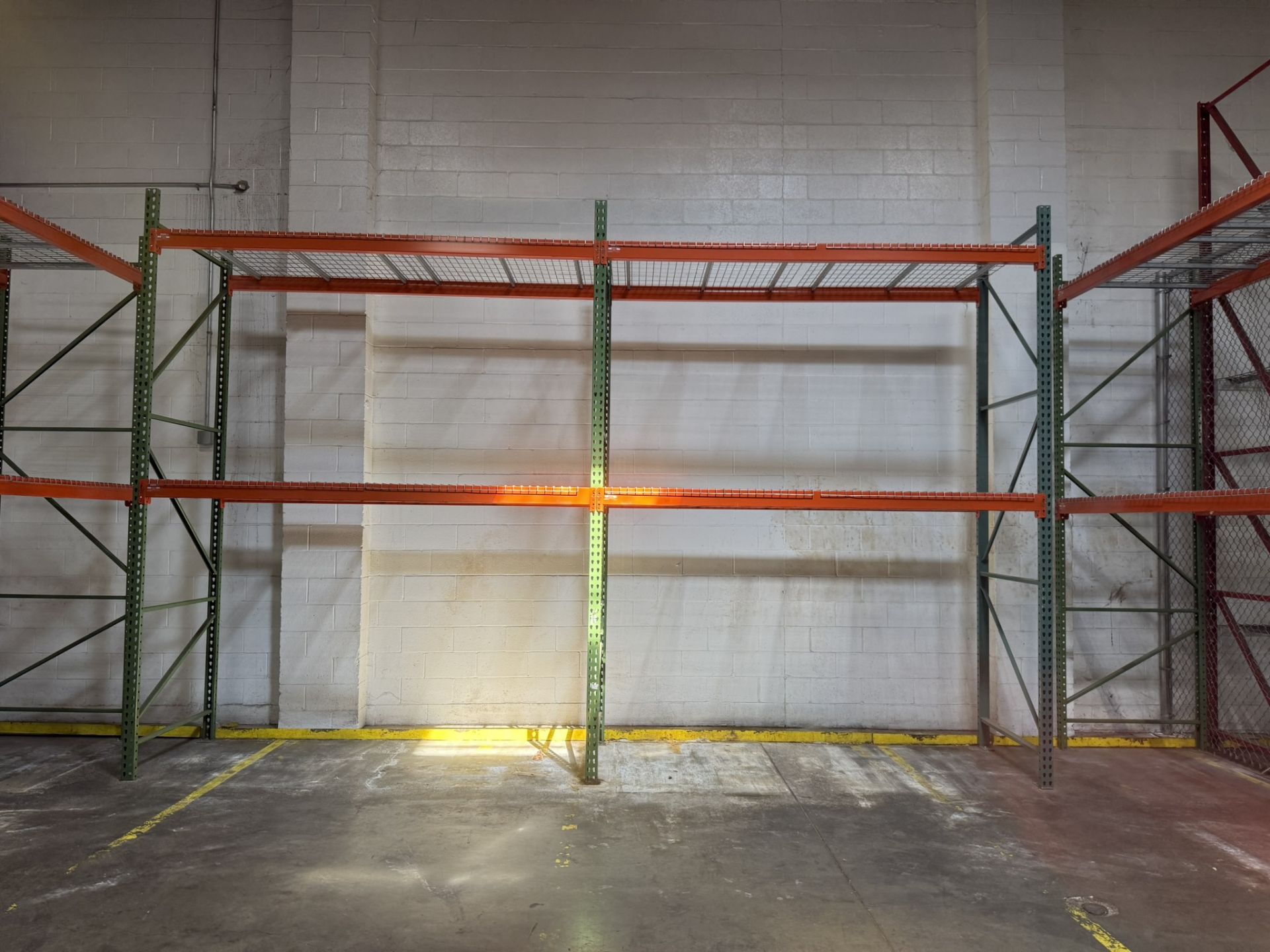 Pallet Racking- 6 Sections, Each Section Approx 9'6" L X 3'6" W X 17 ...