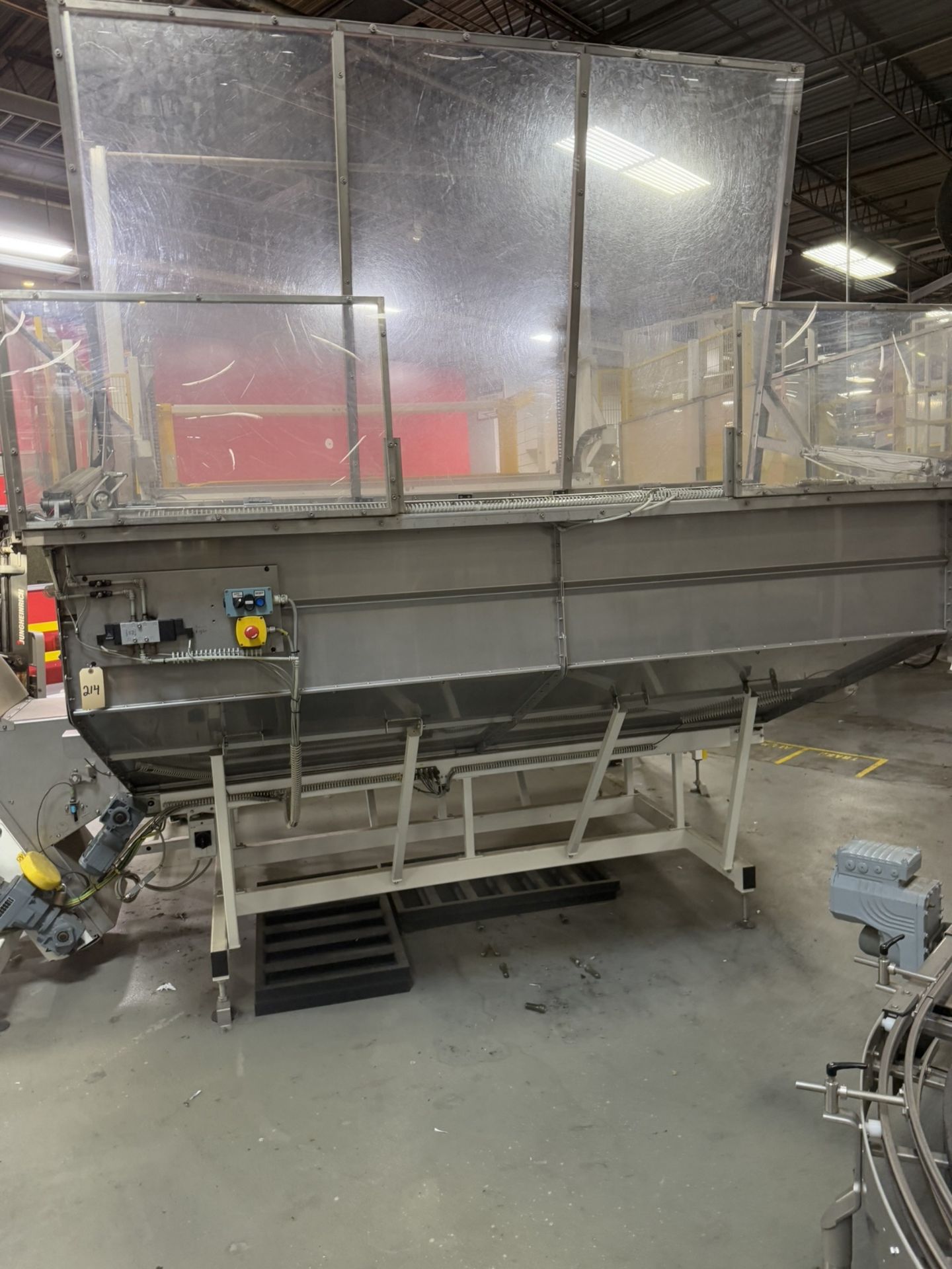 Preform Hopper, Overall approx 10' L X 10' W X 8'6" Tall, Bin Dims ...